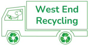 West End Recycling Vancouver Green Truck Logo